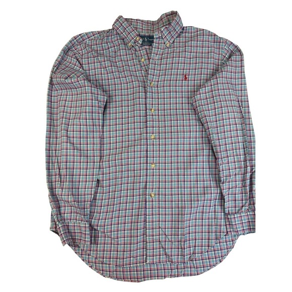 Polo Ralph Lauren Other - Ralph Lauren Long Sleeve Plaid Button Down Shirt Classic Fit Menswear L